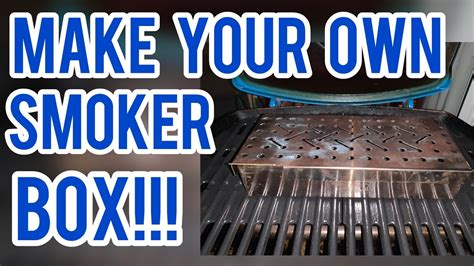 makeing metal.smoke box|Make Your Own BBQ Smoke Box in less then a minute .